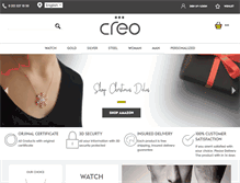 Tablet Screenshot of e-creo.com